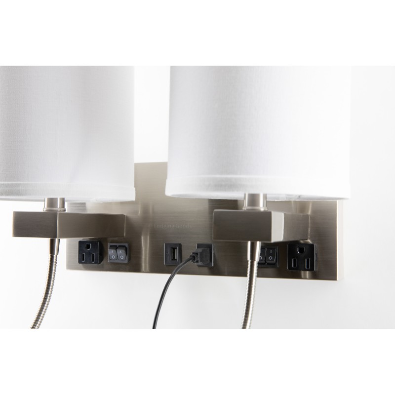 Wall lamp with reading light