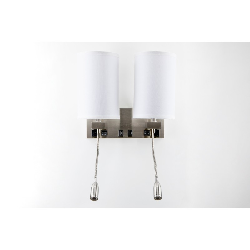 Wall lamp with reading light