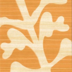Leaf Tangerine 2 Wall Vinyl