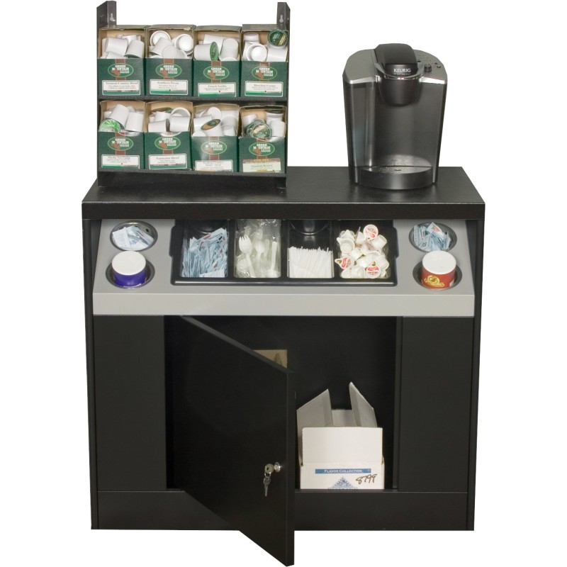 Office Coffee Stand with Storage & Cylinders – Model OCS 360