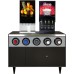 Coffee Station with Five Cup Dispensers – Model OCS490-5CD
