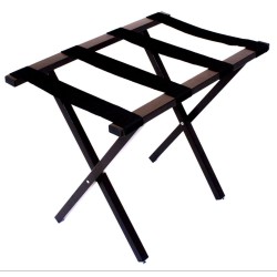 Metropolitan Metal Luggage Rack, Brown Finish