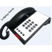 Single-Line Operation Phone – Black, Compact Low-Profile Design