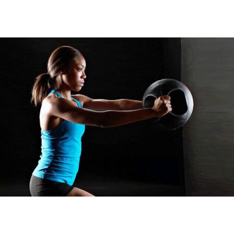 Handled Medicine Ball Set and Rack