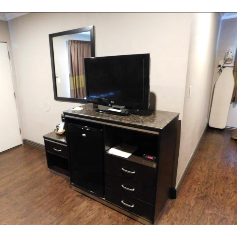 Super 8 Wyndham American Good Quality Hotel Bedroom Set Hotel Guest Room Furniture 3-5 star