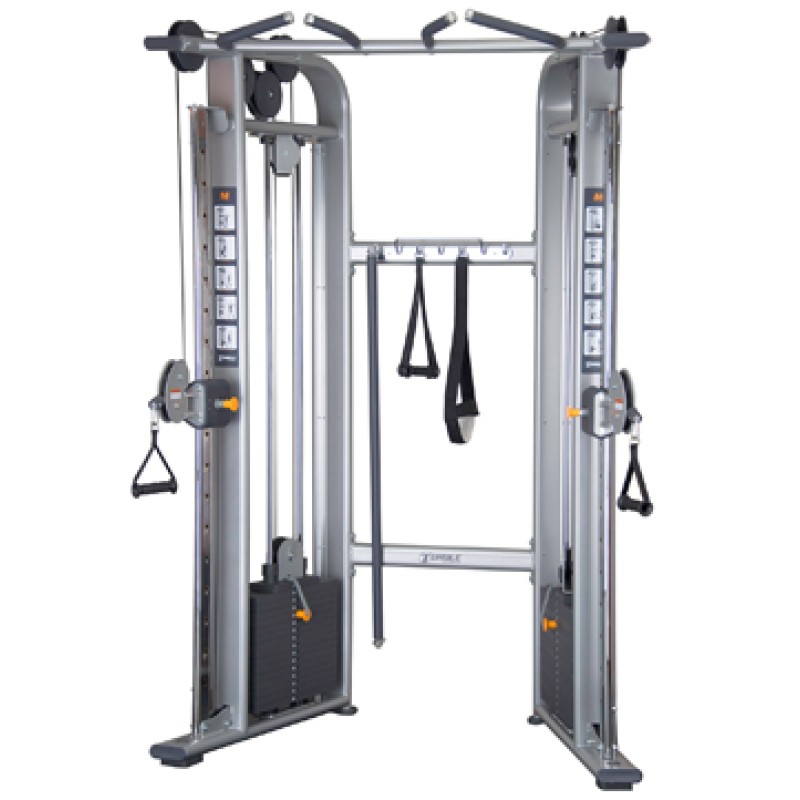 Dual Adjustable Pulley – Commercial High-Speed Resistance Trainer with Independent Weight Stacks