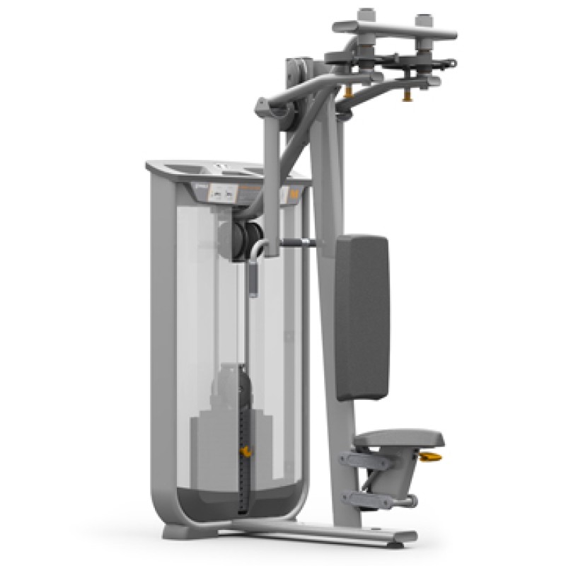 Commercial Pec Fly / Rear Delt Machine with Adjustable Arms & 240 lb Weight Stack