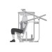 Shoulder Press Machine – Smooth Kevlar Belt Resistance with Counterbalanced Arms & Adjustable Seat