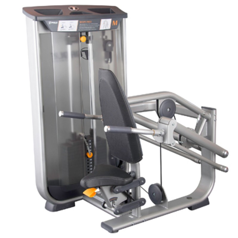 Triceps Press Machine – 4-Bar Linkage Motion with Kevlar Belt Smooth Resistance