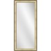 Full Length Mirror 24" x 60" – Gold w/Black Line Frame