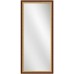 Full Length Mirror 24" x 60" – Gold w/Mahogany Frame