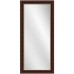 Full Length Mirror 24" x 60" – Mahogany Frame