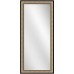 Full Length Mirror 24" x 60" – Champagne Frame with Black Accent