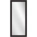 Full Length Mirror 24" x 60" – Espresso Frame