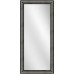 Full Length Mirror 24" x 60" – Black Frame (3 3/8" Width, Deep Profile), Wall Mounted