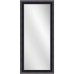Full Length Mirror 24" x 60" – Black Frame, Modern Wall Mirror