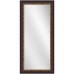 Full Length Mirror 24" x 60" – Mahogany Frame