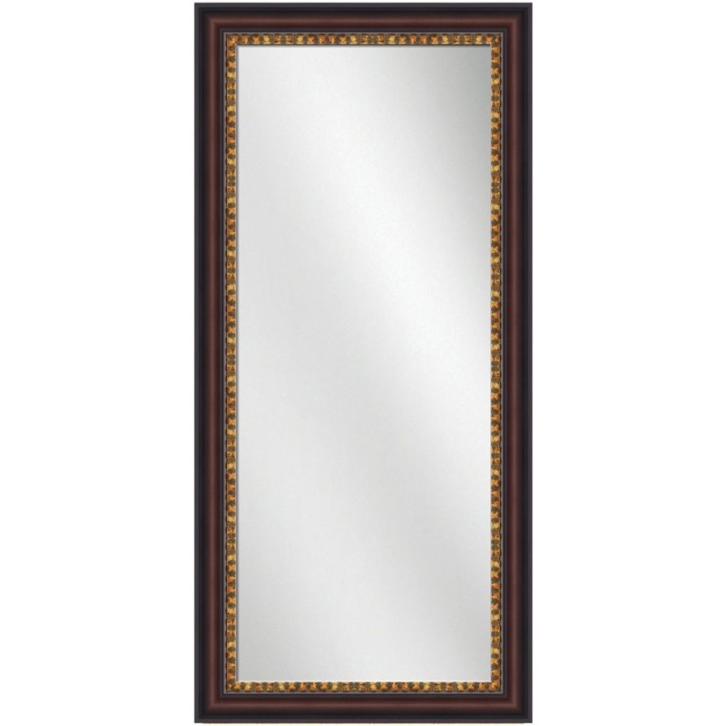Full Length Mirror Mahogany Frame 24 x 60