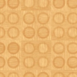Wood Circles Wall Vinyl