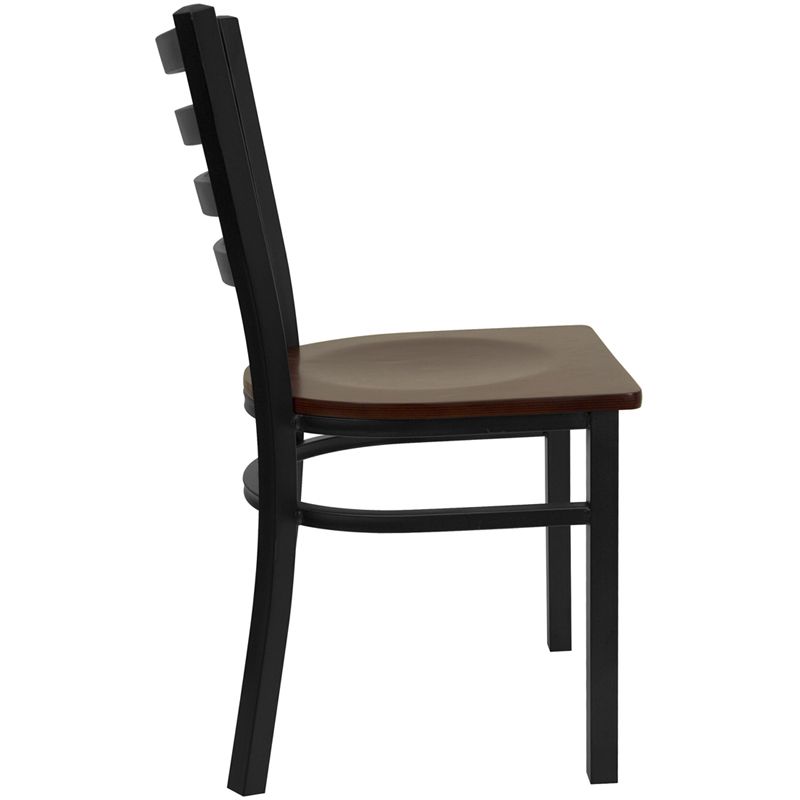 Restaurant Chair - Mahogany Wood Seat