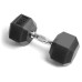 Rubber Hex Dumbbell Set – 5 to 50 lbs, 10 Pairs