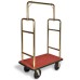 Heavy Duty 25" Gold Bellman’s Cart – Titanium Gold Finish | 1½" Tubing | LOG10410