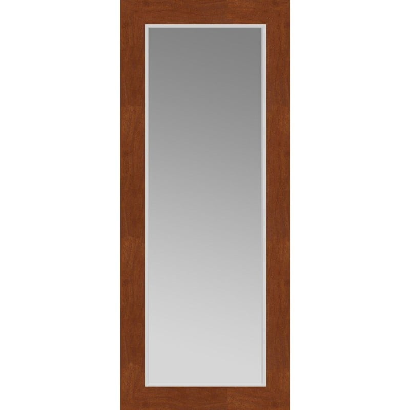 Full Length Mirror Maple Finish 24 x 60