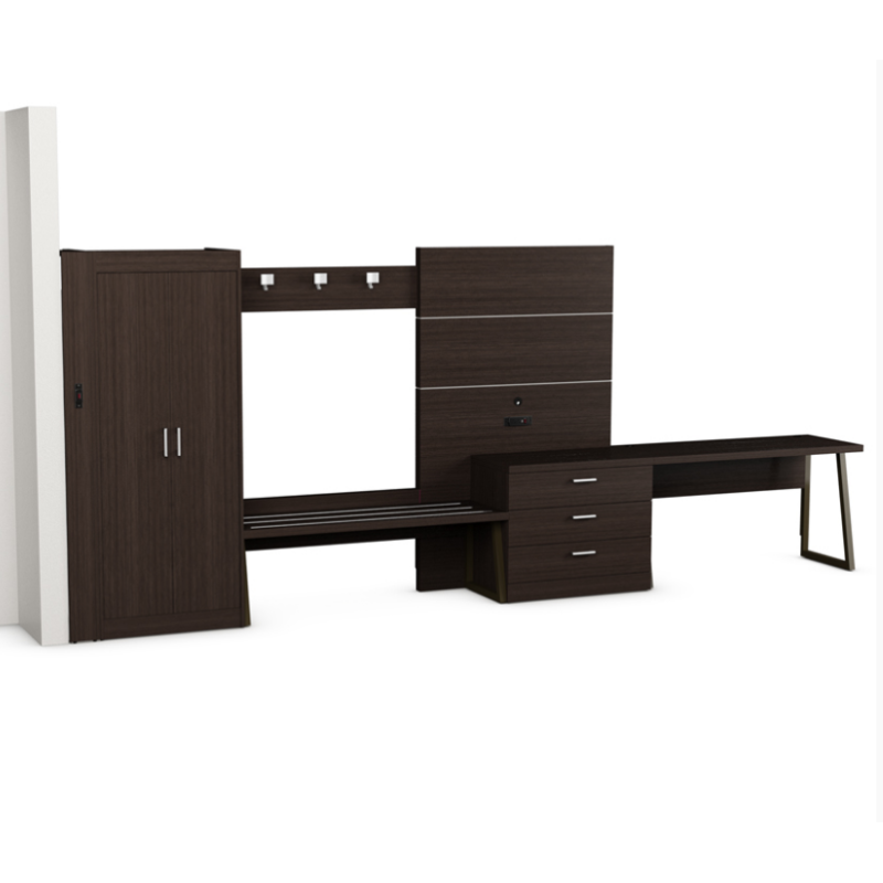 Custom made modern holiday inn express wooden hotel bedroom furniture