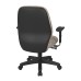 3121-K106 Mid Back 2-to-1 synchro Tilt Chair with 2 -Wy Adjustable Soft Padded Arms