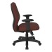 3121-105 Mid Back 2-to-1 synchro Tilt Chair with 2 -Way Adjustable Soft Padded Arms
