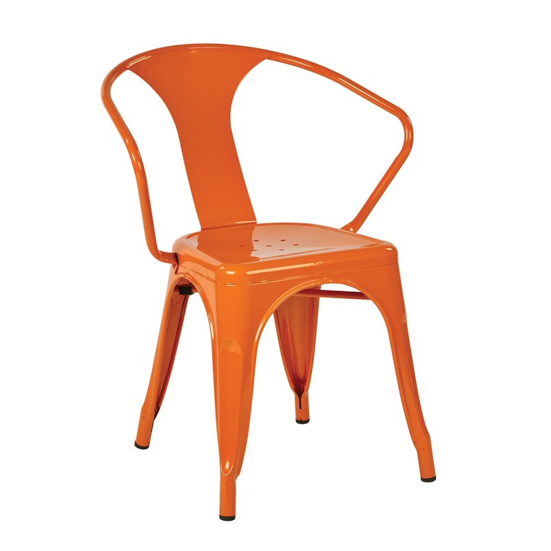 BRW29A2-BC Bristow Armless Metal Chair