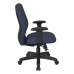 3121-296 Mid Back 2-to-1 synchro Tilt Chair with 2 -Way Adjustable Soft Padded Arms