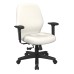 3121-R101 Mid Back 2-to-1 synchro Tilt Chair with 2 -Way Adjustable Soft Padded Arms