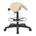 ST205-R104 Backless Stool with Saddle Seat