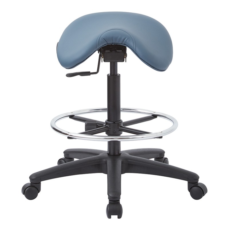ST205-R105 Backless Stool with Saddle Seat