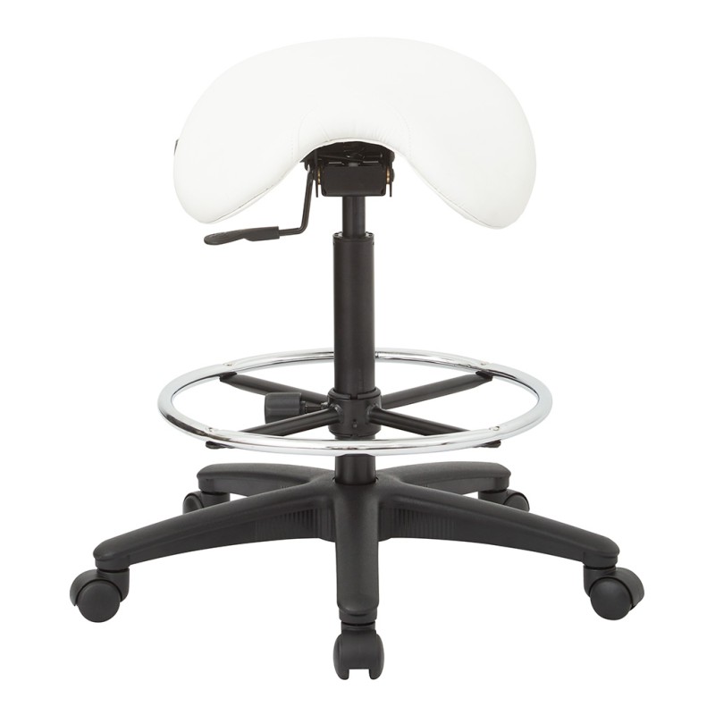 ST205-R101 Backless Stool with Saddle Seat