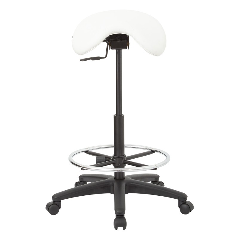 ST205-R101 Backless Stool with Saddle Seat