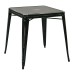 BRW432-AB Bristow Antique Metal Table in Antique Black (KD)