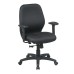 3121-231 Mid Back 2-to-1 synchro Tilt Chair with 2 -Way Adjustable Soft Padded Arms