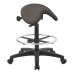 ST205-R111 Backless Stool with Saddle Seat