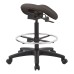 ST205-R111 Backless Stool with Saddle Seat