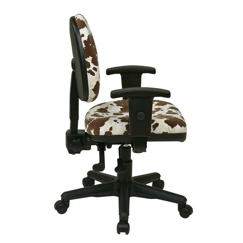 8180-243 Sculptured Ergonomic Managers Chair with Adjustable Arm