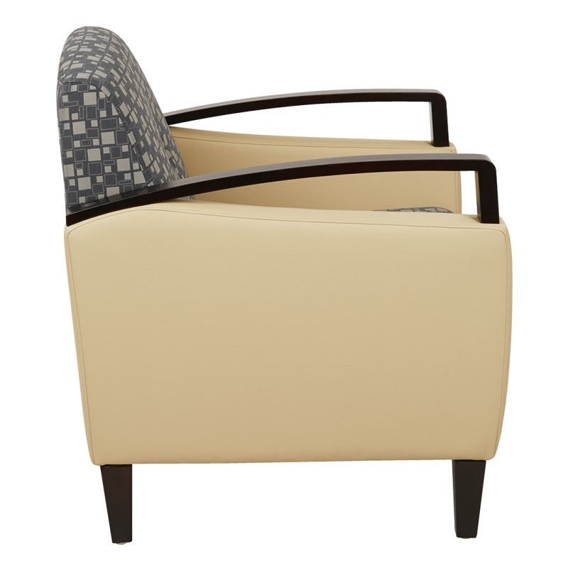 MST51-K108/R104 Main Street 2-Tone Custom Fabric Chair