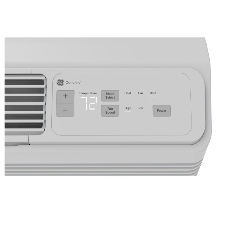 GE Zoneline Heat Pump Fixed Speed Unit with ICR 12,000 BTU, 230/208 Volt AZHS12DRXXA