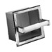 Recessed Extra Paper Roll Holder - Polished Chrome